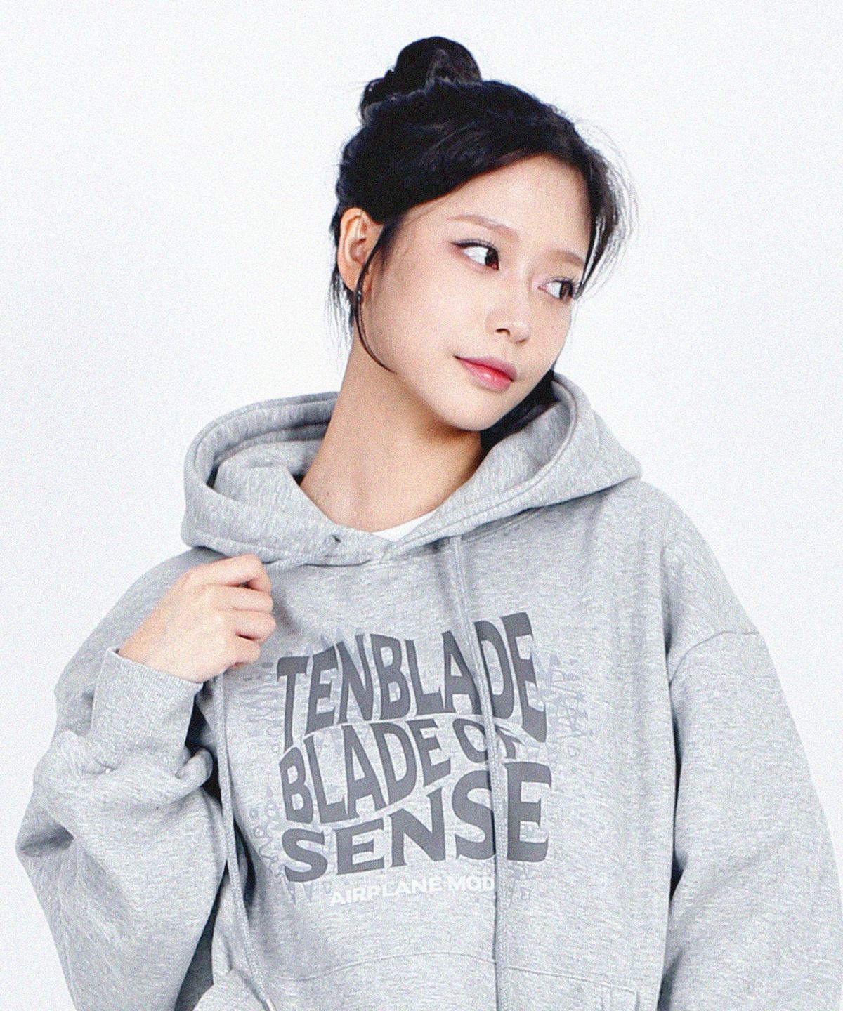 텐블레이드(TENBLADE) 에어플레인 모드 남녀공용 기모 후드티 (3컬러)