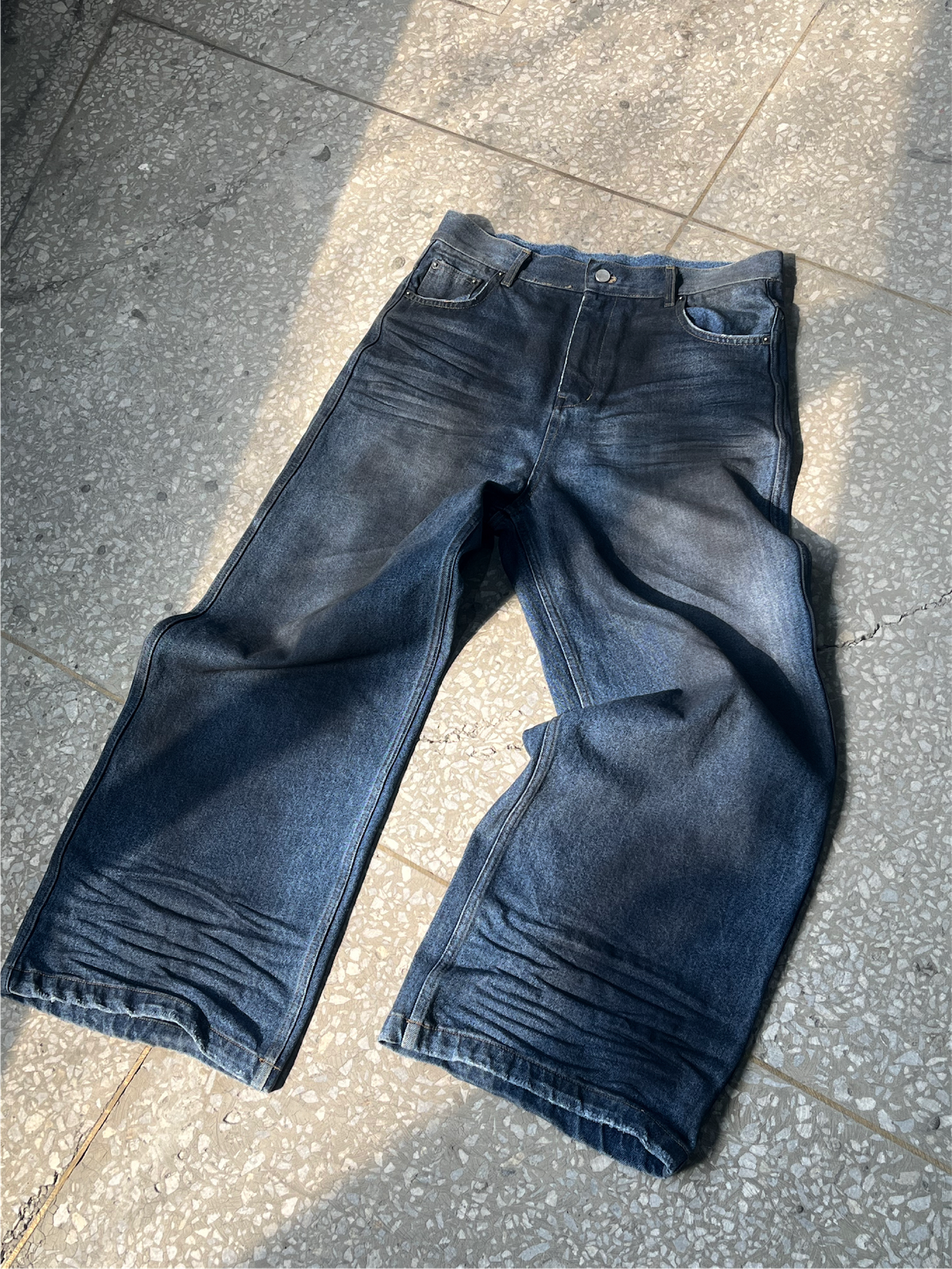 225(225) Dirty Denim Pants