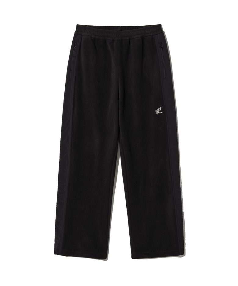 H-Tech Color Block Fleece Pants Black