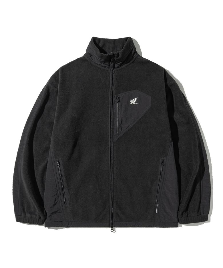H-Tech Fleece Pocket Jacket Black