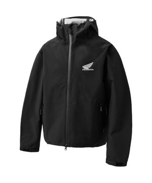H-Tech 3Layer Wind Shield Hoodie Jacket Black