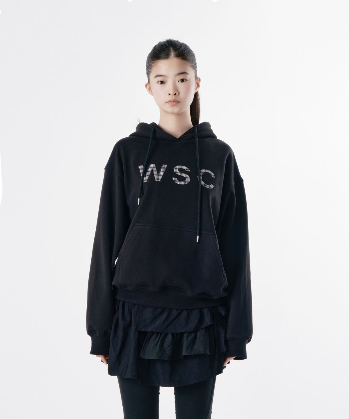 더블에스씨 아카이브(WSC ARCHIVE) Patch Logo hoodie 001