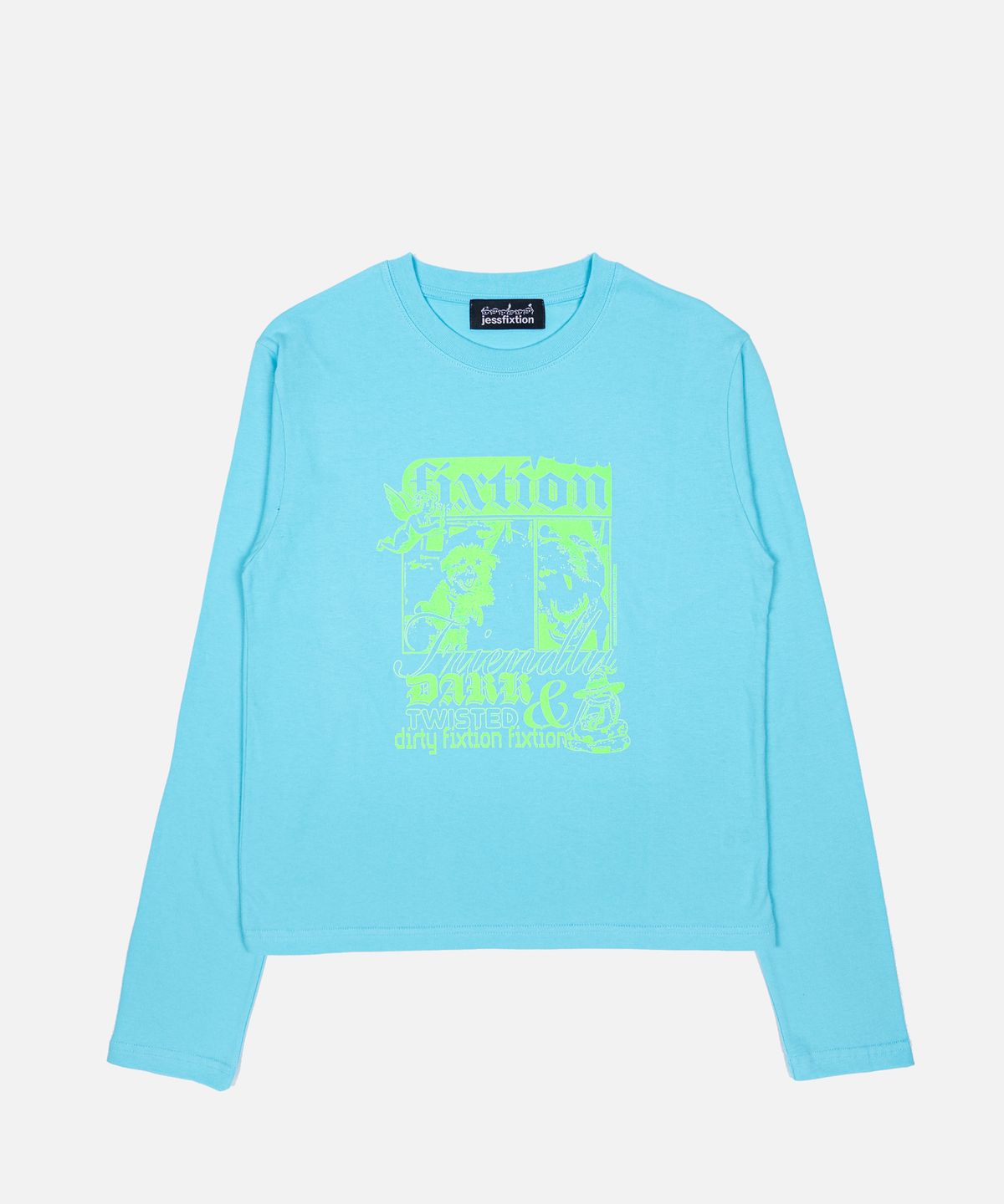 제스픽션(JESSFIXTION) WAL!WAL! LONG SLEEVE (ICE BLUE)