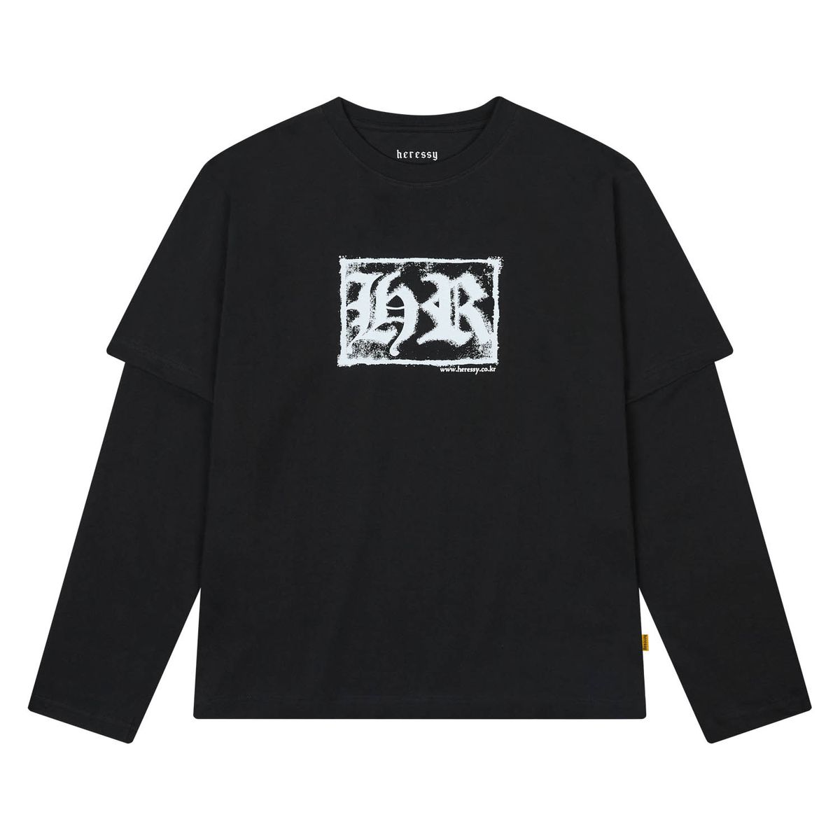 헤레시(HERESSY) HERESSY Layered L/S BLACK