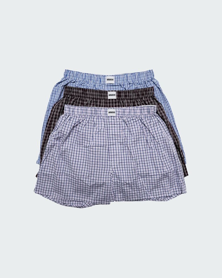 Plaid Boxer Shorts [3pack]