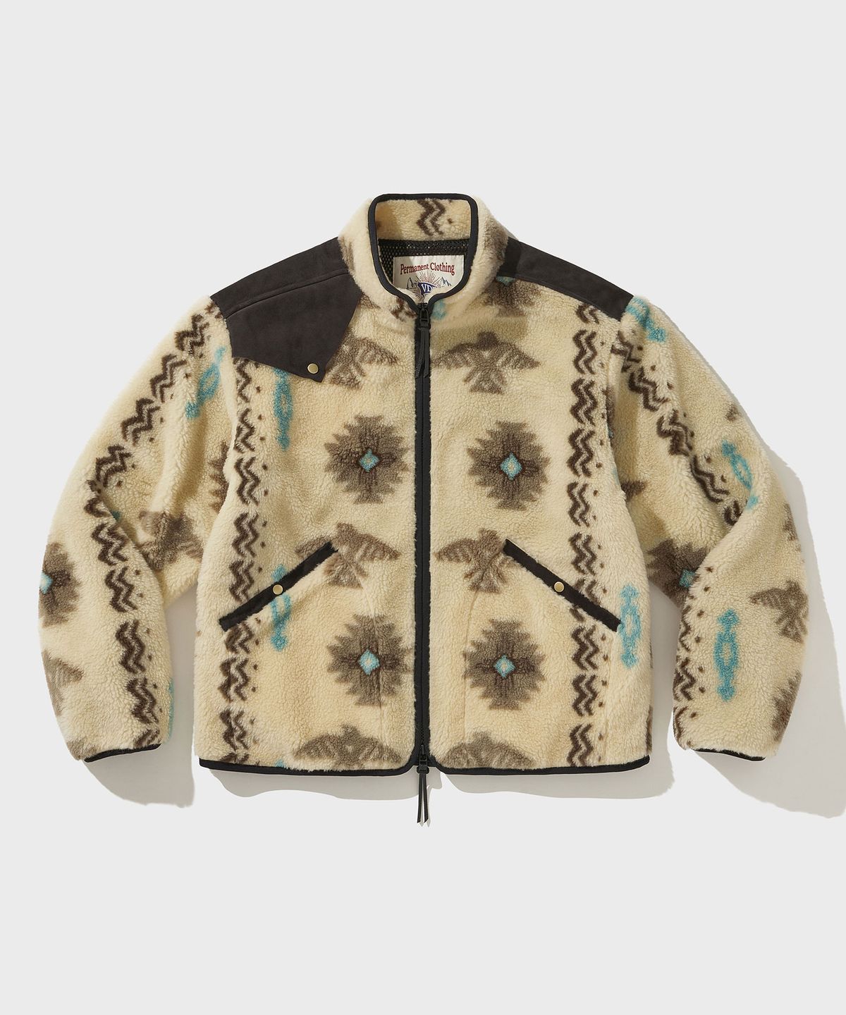 비디알(VDR) HEAVY WOOL PILE JACKET [Antique White]