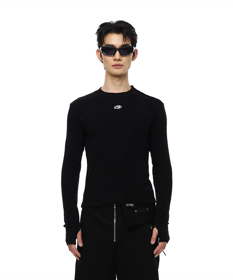 LOGO SIDE SNAP WARMER SLEEVE