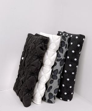 심플 무채색 프리사이즈 땡땡이 호피 북커버