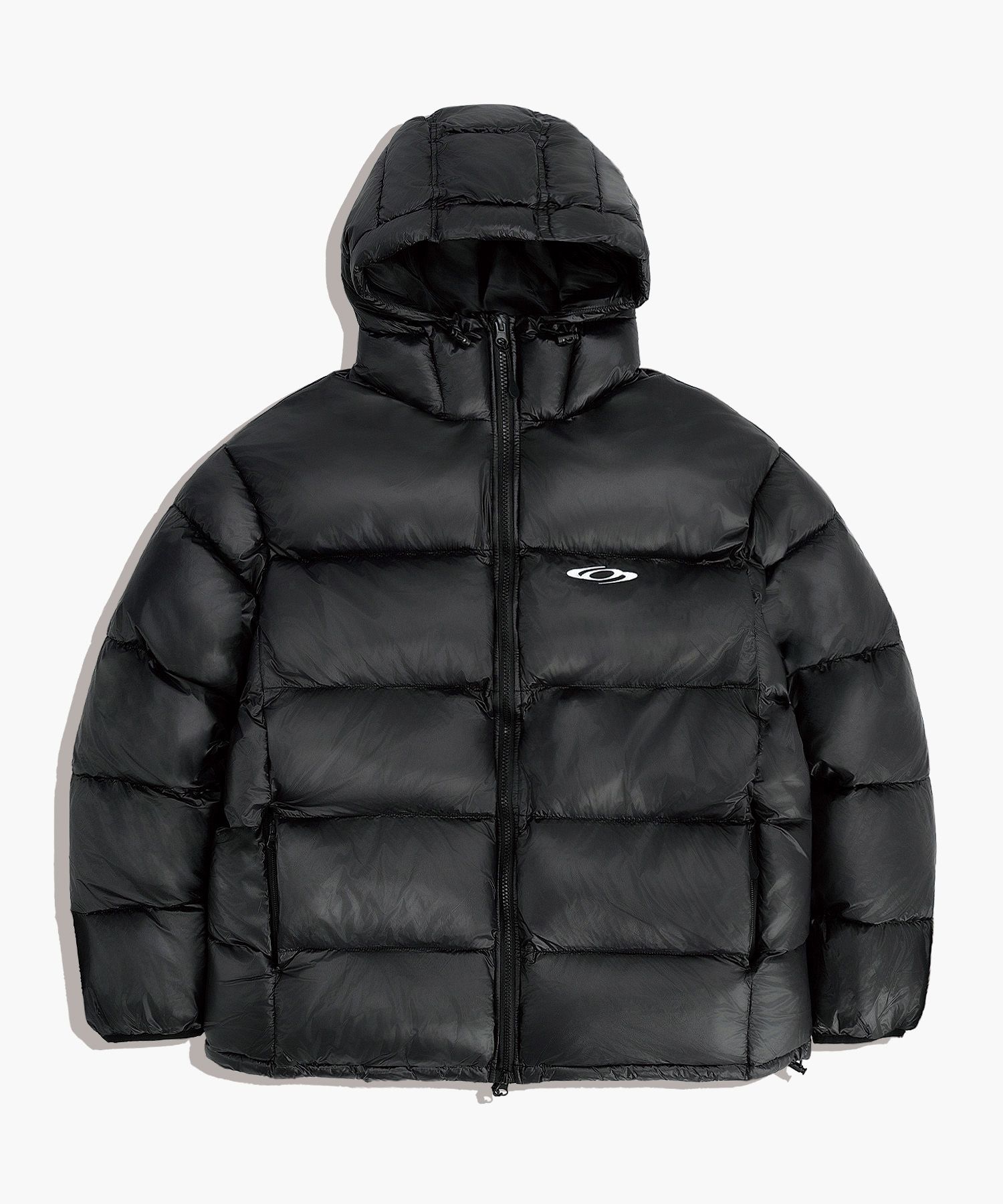 MUSINSA公式 | UNDEROFF フードパーカーダウンジャケット グロッシー