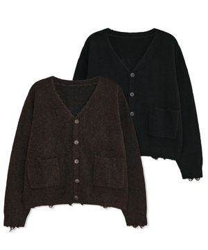 RICH V GARDIGAN [2COLOR ]