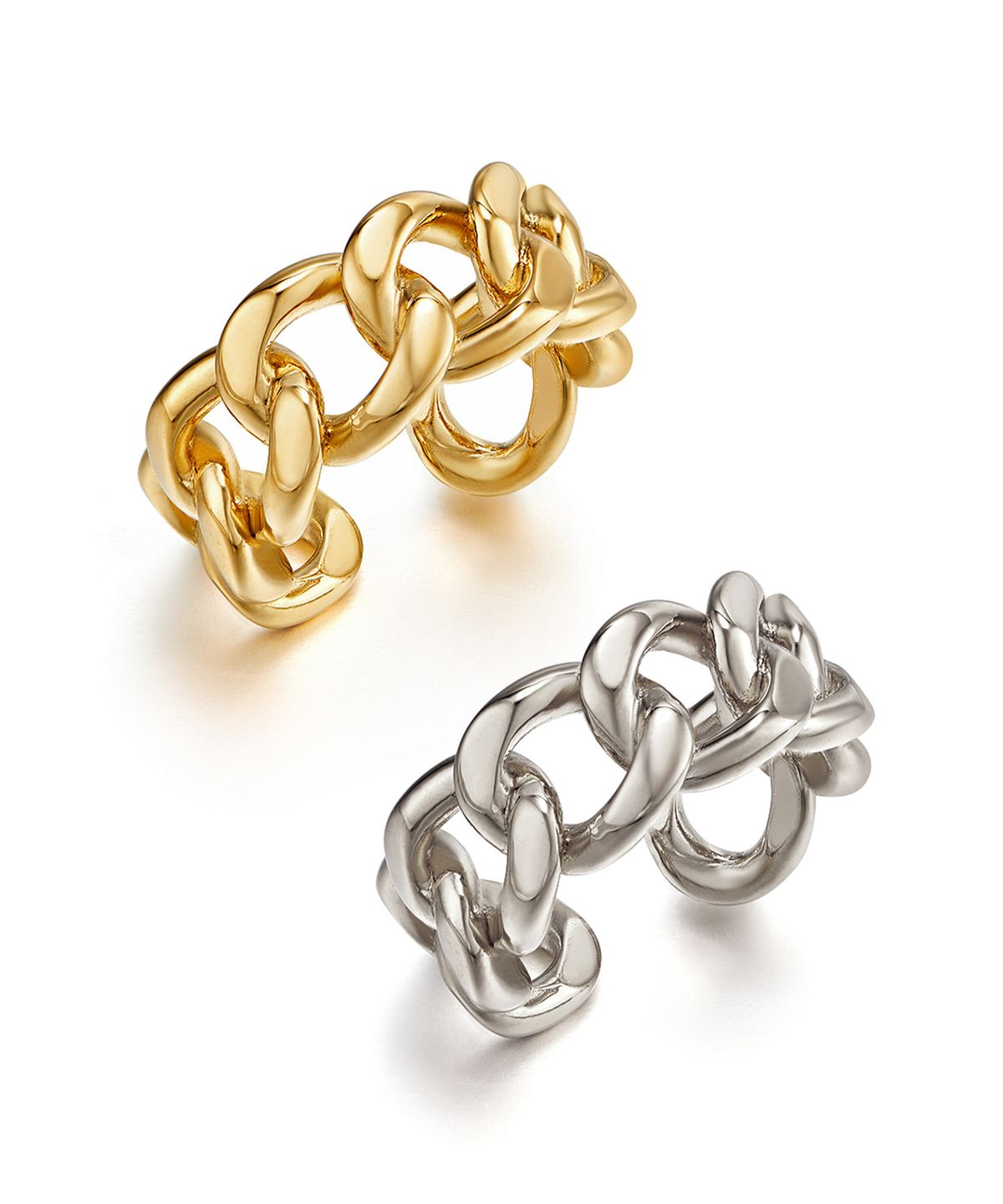 가이거주얼리(GEIGERJEWELRY) 볼드 체인 오픈링 GISVWR006