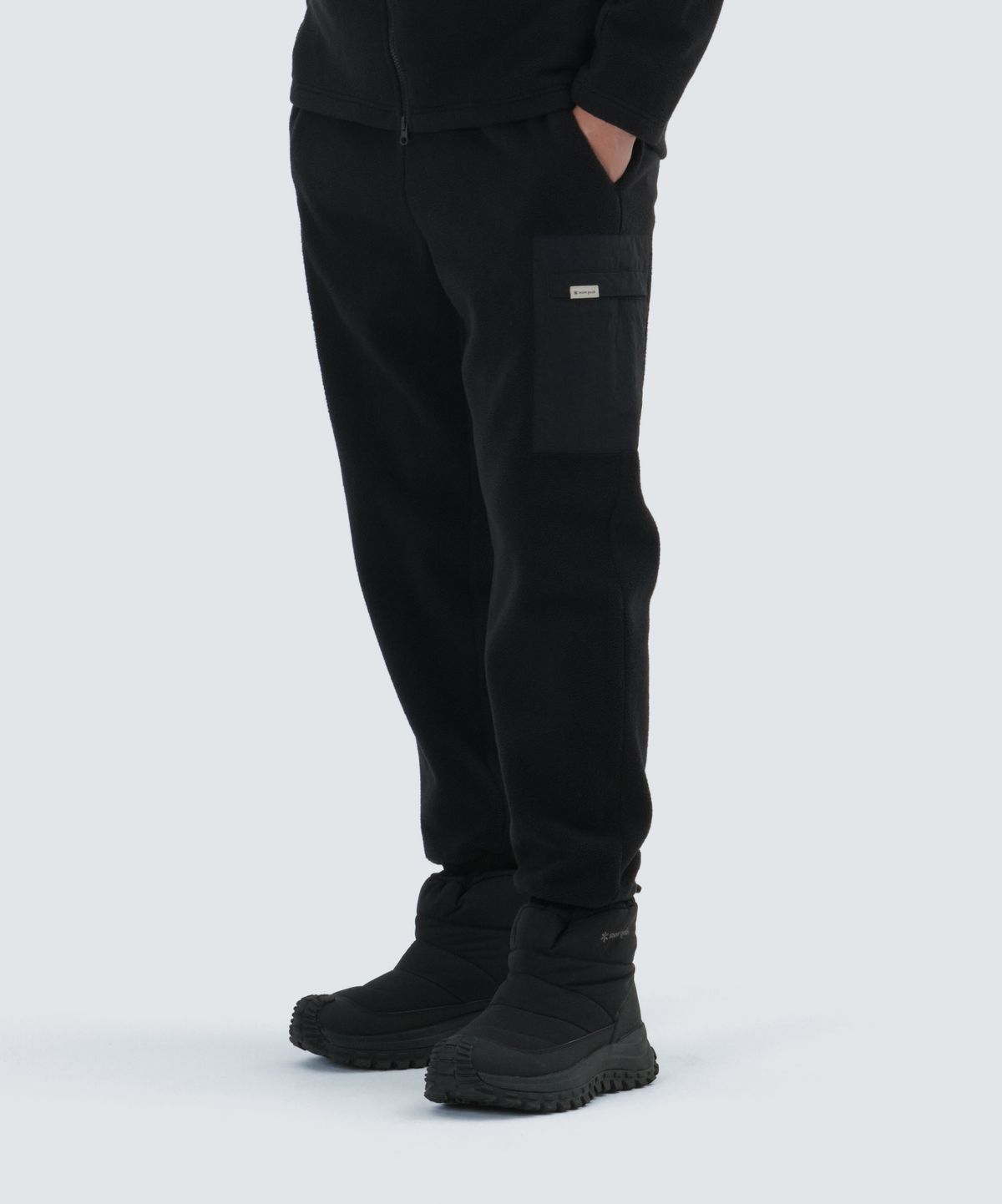 스노우피크 어패럴(SNOWPEAK APPAREL) 플리스 조거 팬츠 (S25WMFFP74) Black