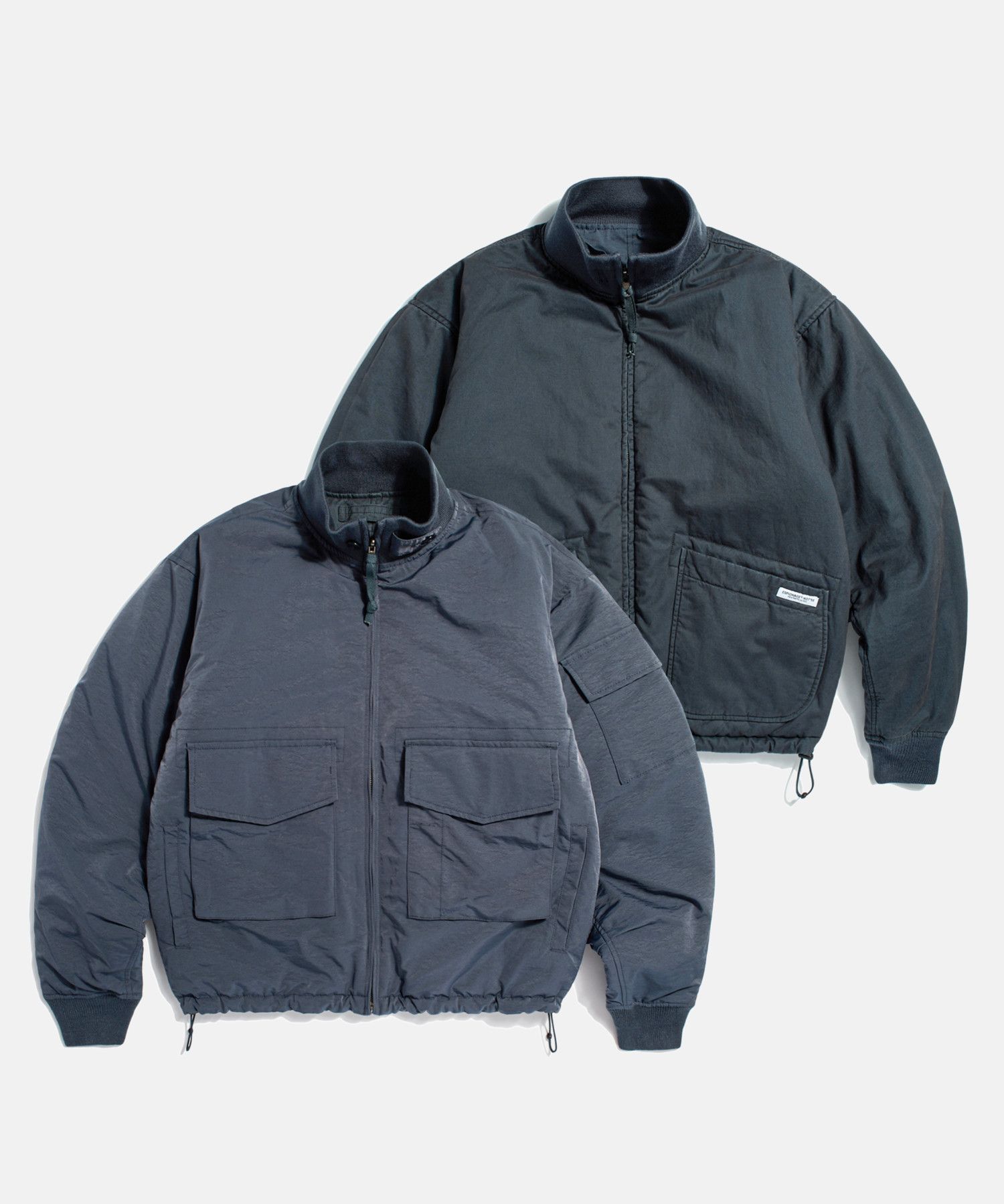MUSINSA | ESPIONAGE Reversible G-8 WEP Jacket Navy