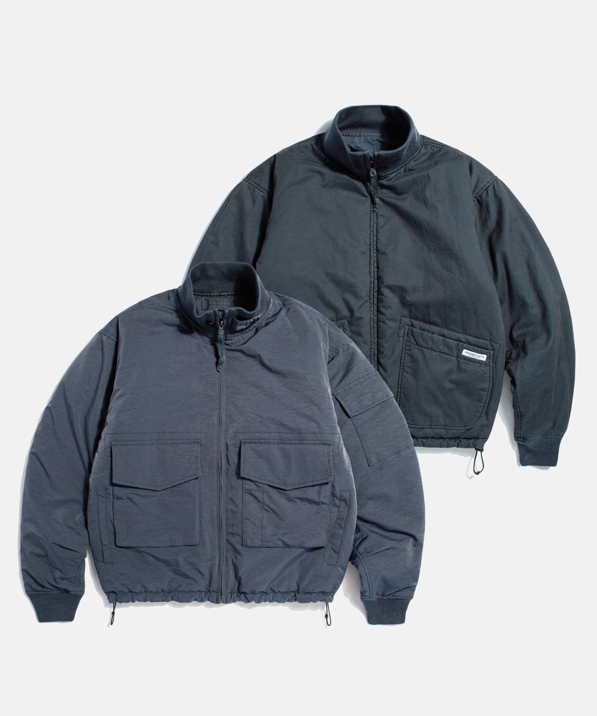 에스피오나지(ESPIONAGE) Reversible G-8 WEP Jacket Navy