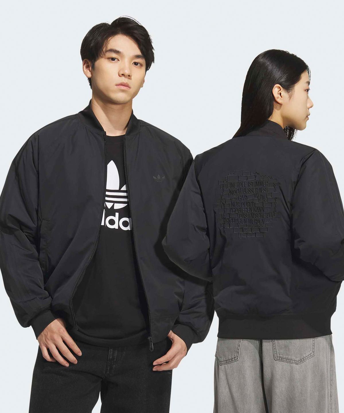 아디다스(ADIDAS) 스탠다드 10 자켓 - 블랙 / KD9393