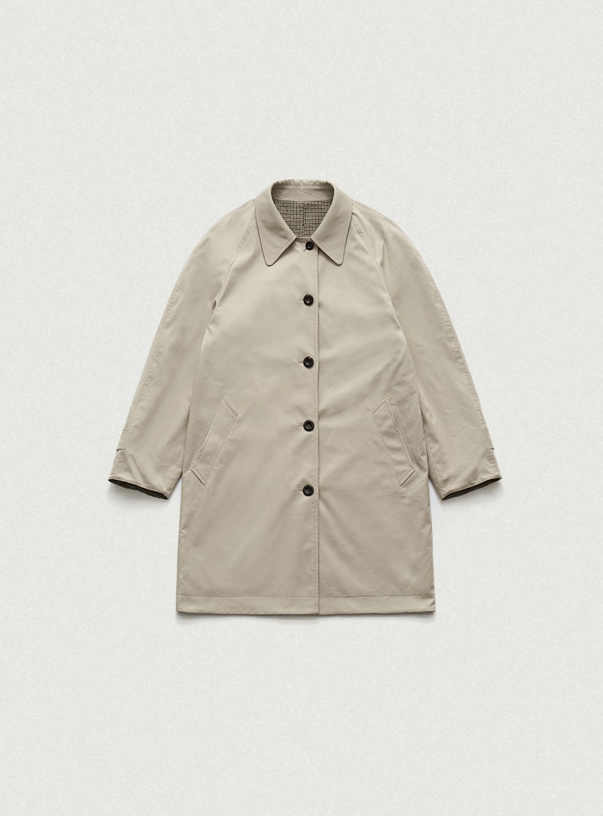 더바넷(THEBARNNET) Bastide Reversible Trench Coat_Beige