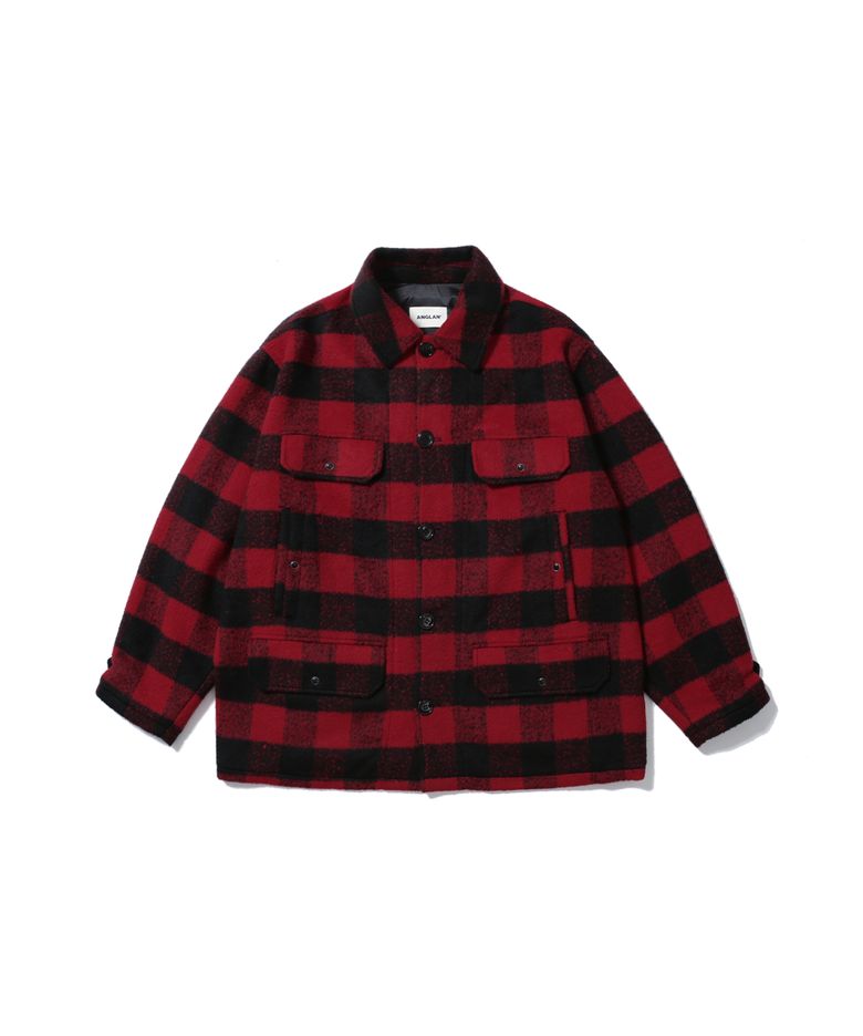 Mackinaw Checked Jacket - Red