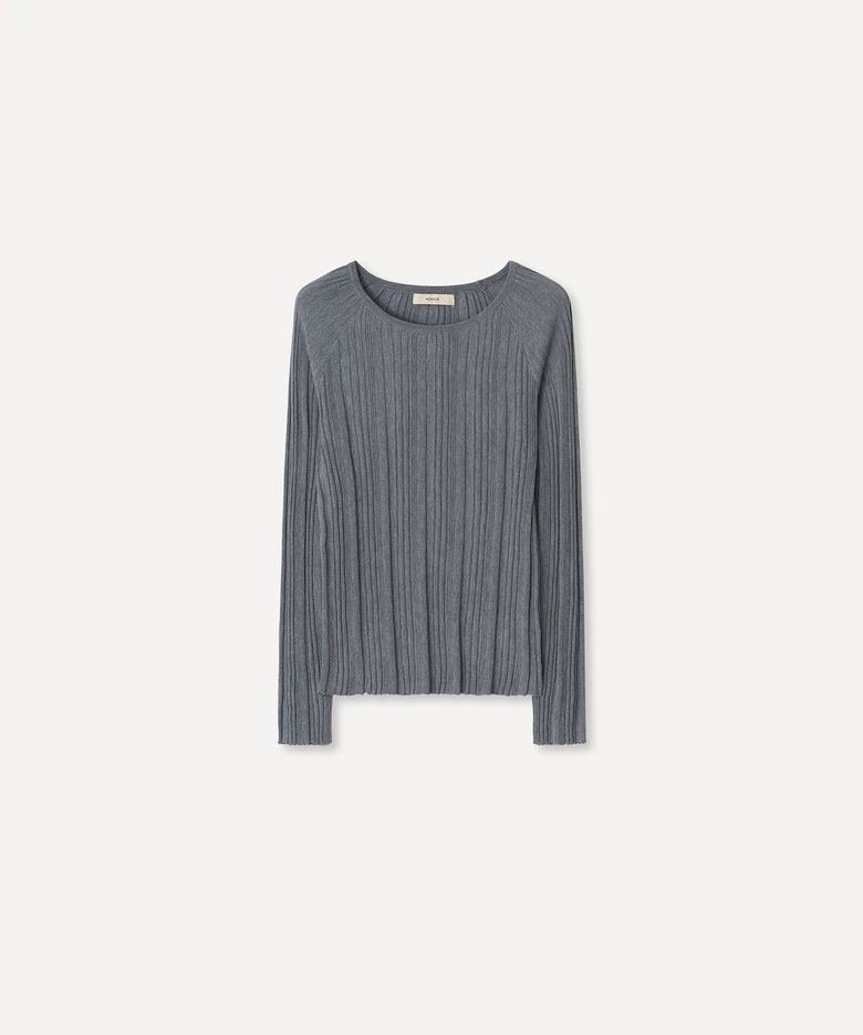ERIN STRAIGHT KNIT (GRAY)