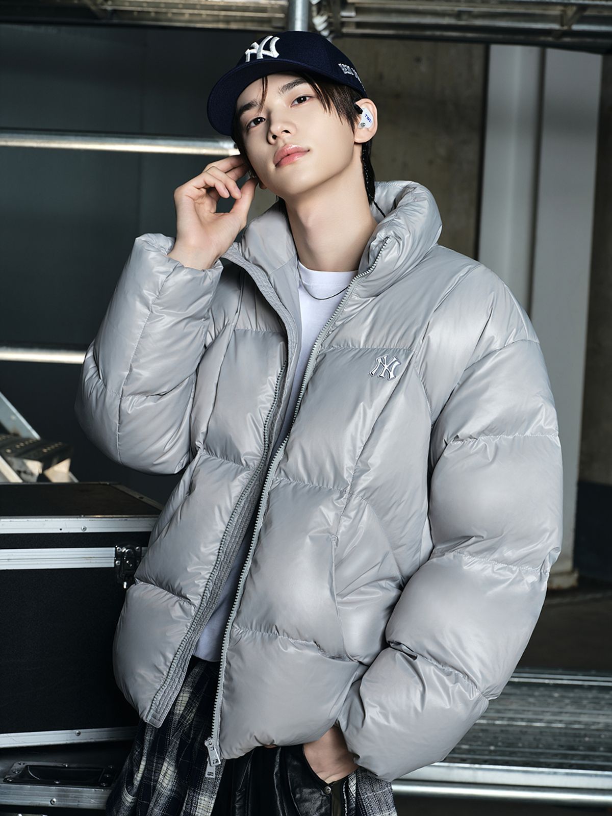 엠엘비(MLB) 커브패딩 NY (L.Grey)