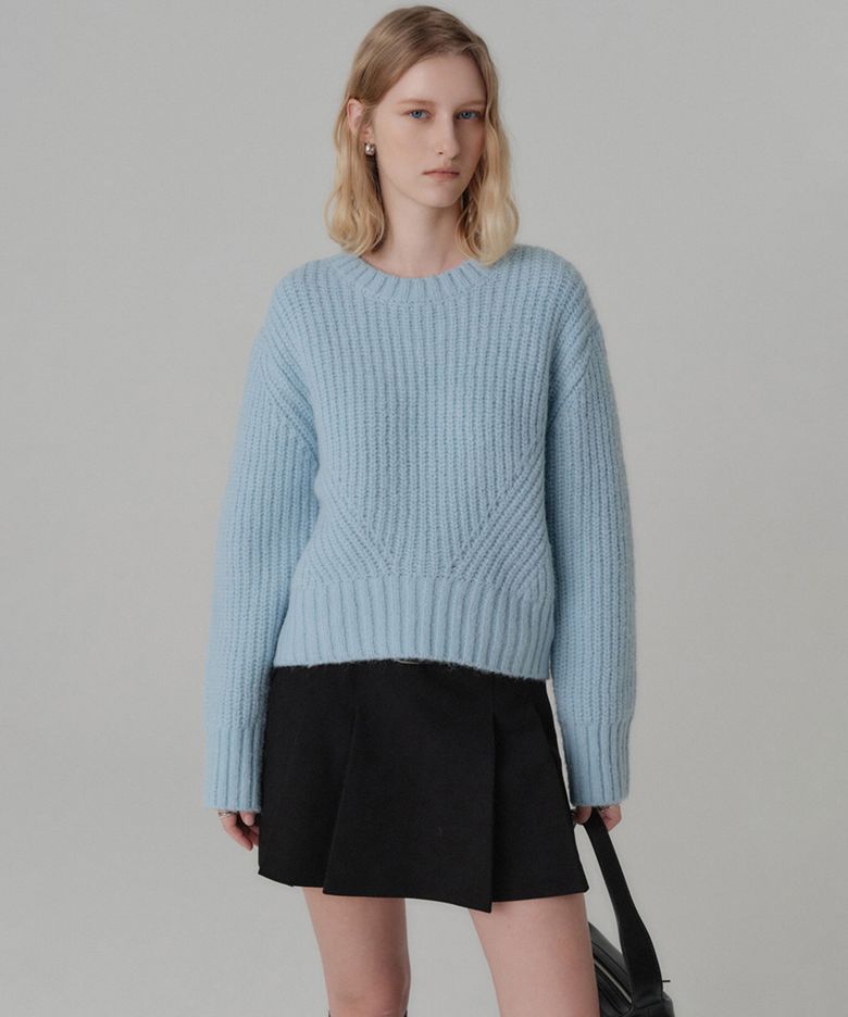 지니아 알파카 니트 / GINIA ALPACA KNIT_4colors