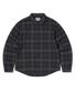 GD Lightning Bear Plaid Shirt Navy