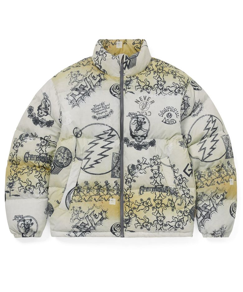 GD Puffer Down Jacket Iconography