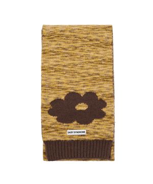 CANDY KNIT MUFFLER brown