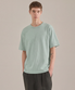 UNI 면16수 릴렉스핏 반팔티셔츠 민트 LATS0109