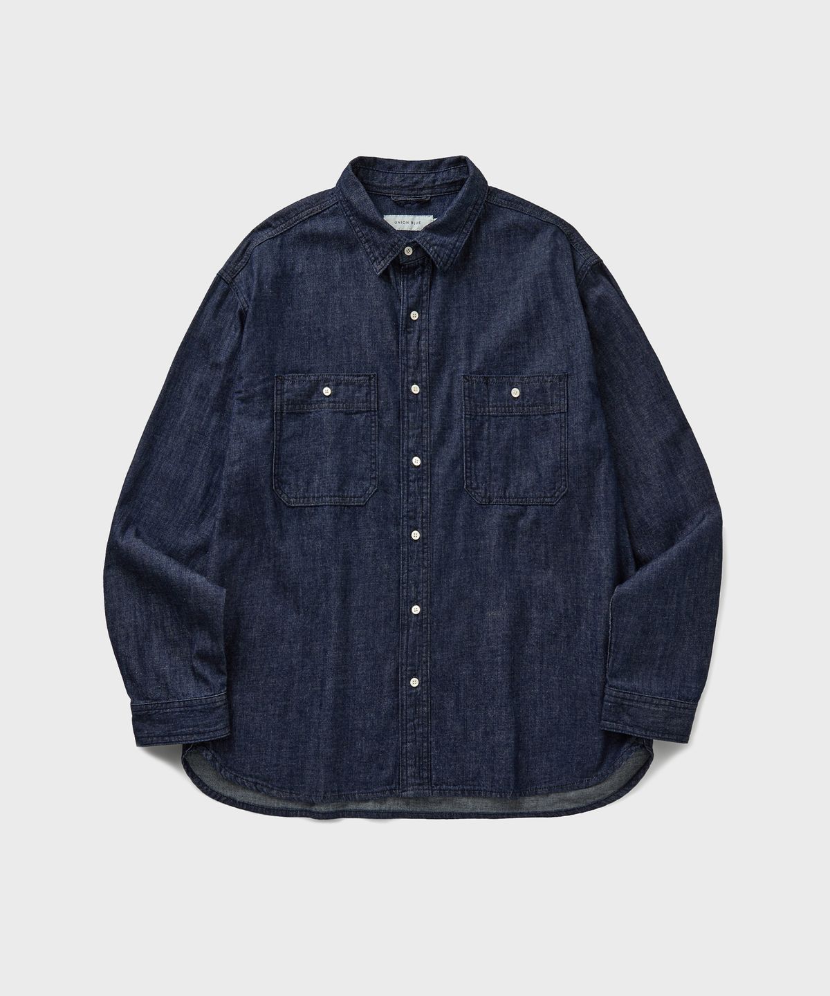 유니온블루(UNION BLUE) DENIM WORK SHIRT [BLUE]