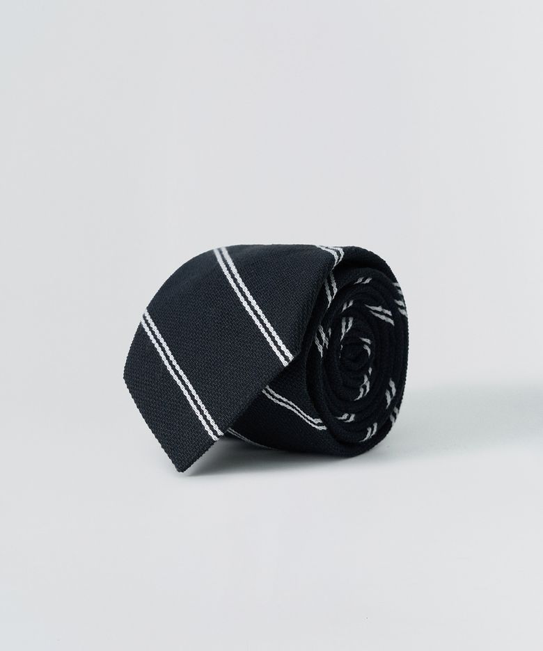 Classical Regimental Tie_Navy