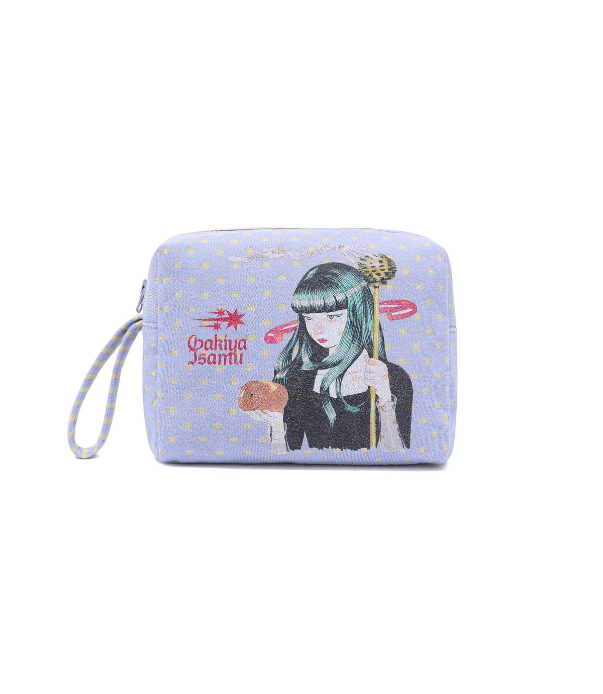 나이스고스트클럽(NICEGHOSTCLUB) GAKIYA ISAMU FABRIC POUCH_PURPLE(NG2FFUAB64C)