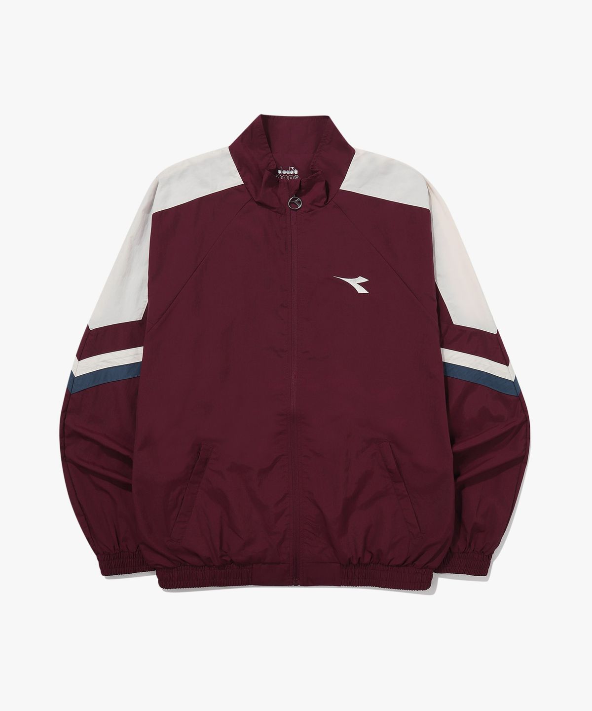 디아도라(diadora) 아이콘 트랙 자켓 BURGUNDY