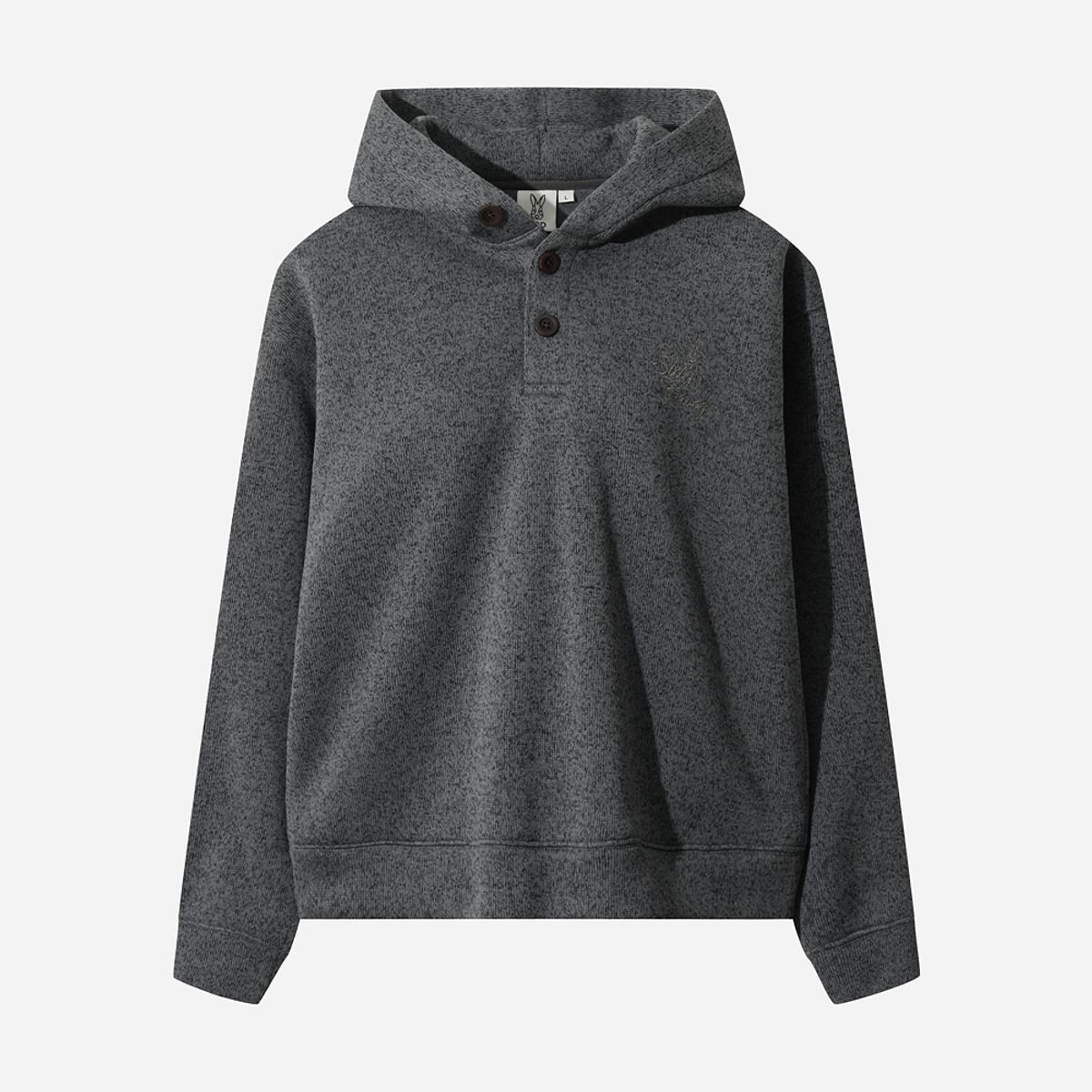 디오디(DOD) 여성) 템프니트 후드 아노락(D.CHARCOAL GREY)