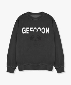 피그먼트 다잉 다크네스 심볼 스웨트셔츠 GEE257-107 챠콜