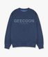 피그먼트 다잉 시그니처 로고 스웨트셔츠 GEE257-106 블루