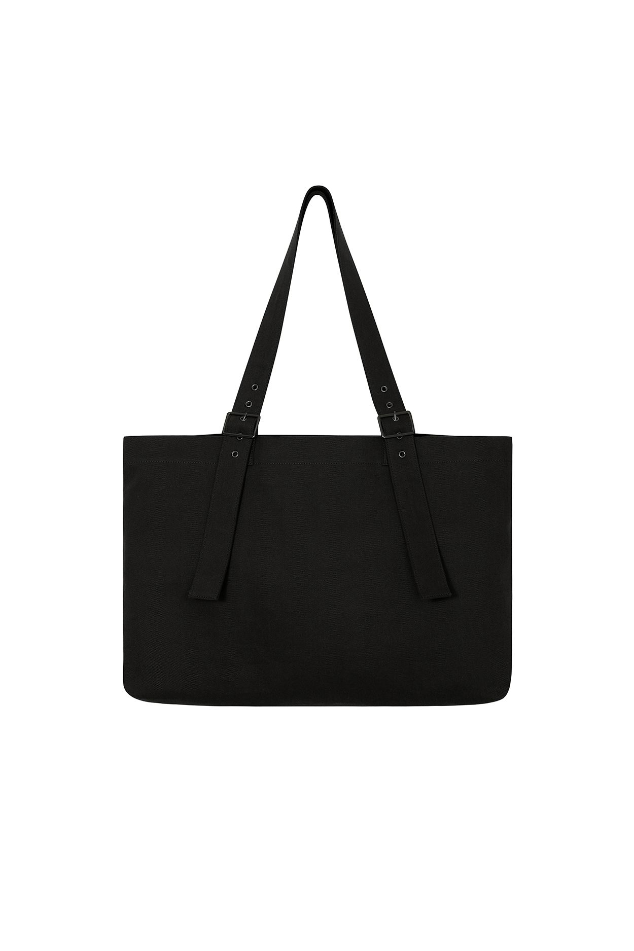 MUSINSA公式 | PAINORPLEASURE BELTED SHOULDER BAG black