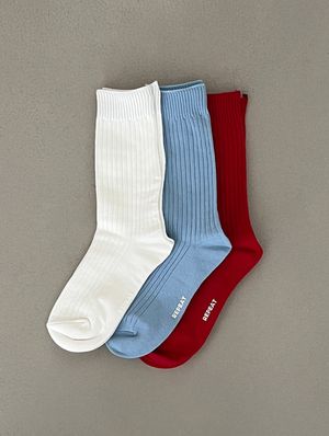 플레인 양말 3Pack SET