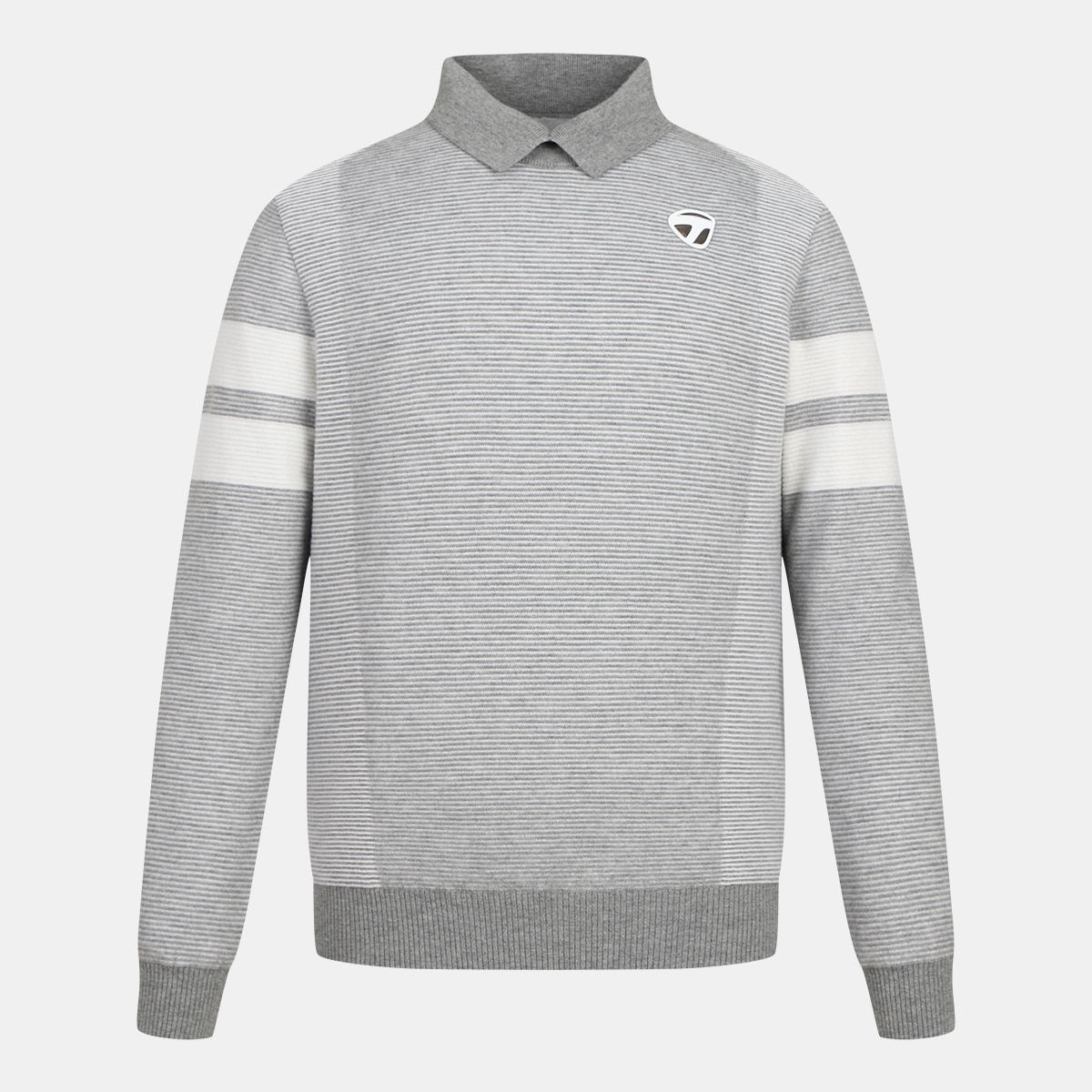 테일러메이드 어패럴(TAYLORMADE APPAREL) 남성 방풍 카라 니트 TSO-41HG24-193