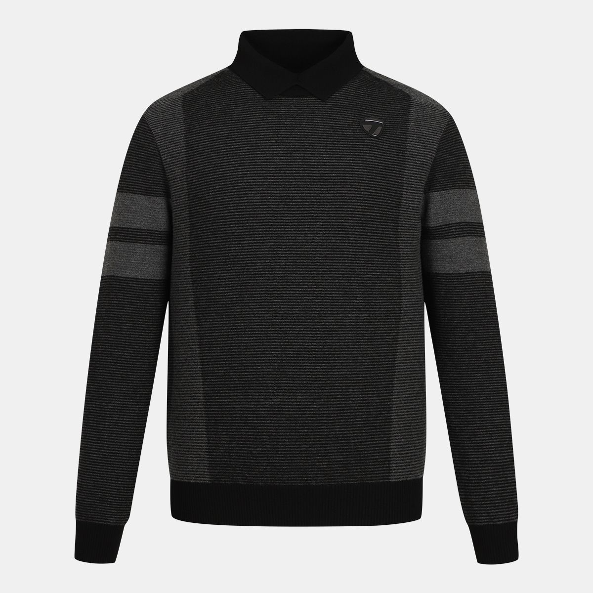 테일러메이드 어패럴(TAYLORMADE APPAREL) 남성 방풍 카라 니트 TSO-41HG24-199