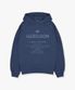 피그먼트 다잉 빈티지 레터링 후드 스웨트셔츠 GEE257-105 블루