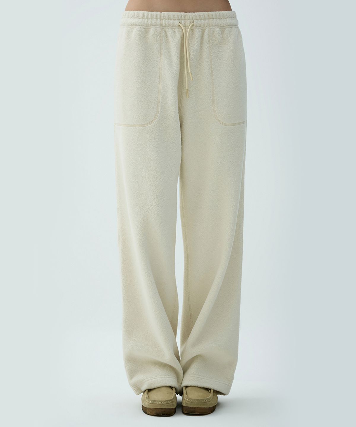 클로브(CLOVE) [25FW clove] Cozy Fleece Field Pants (Cream)
