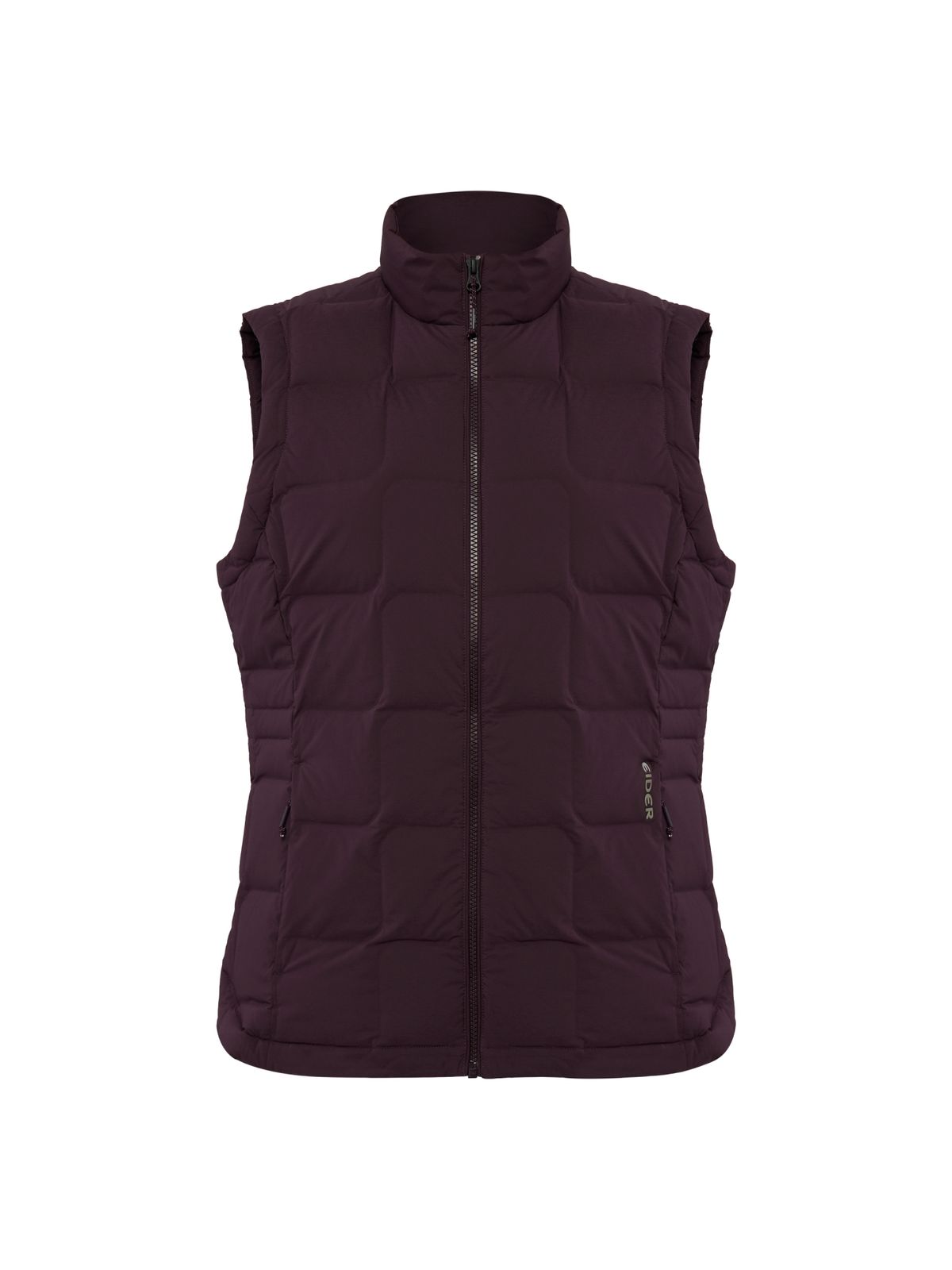 아이더(EIDER) BASIC (베이직) 여성 튜브 다운 베스트_Plum