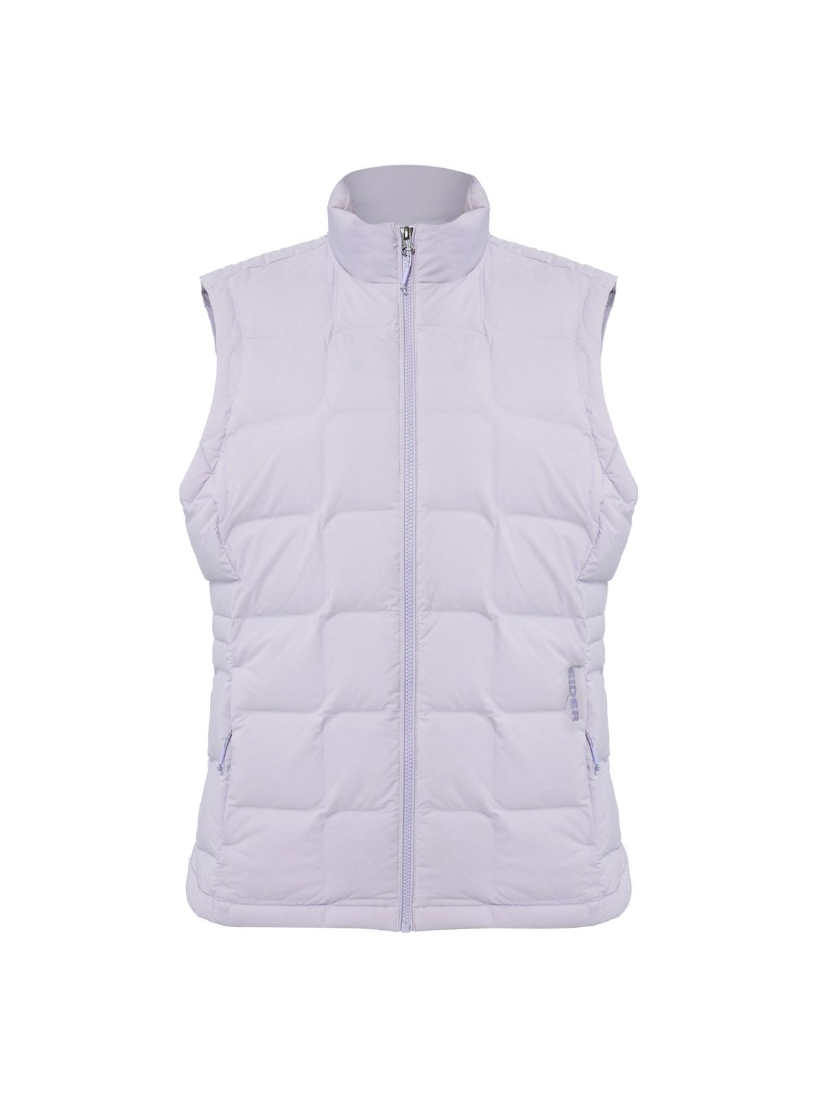 아이더(EIDER) BASIC (베이직) 여성 튜브 다운 베스트_Pastel Violet