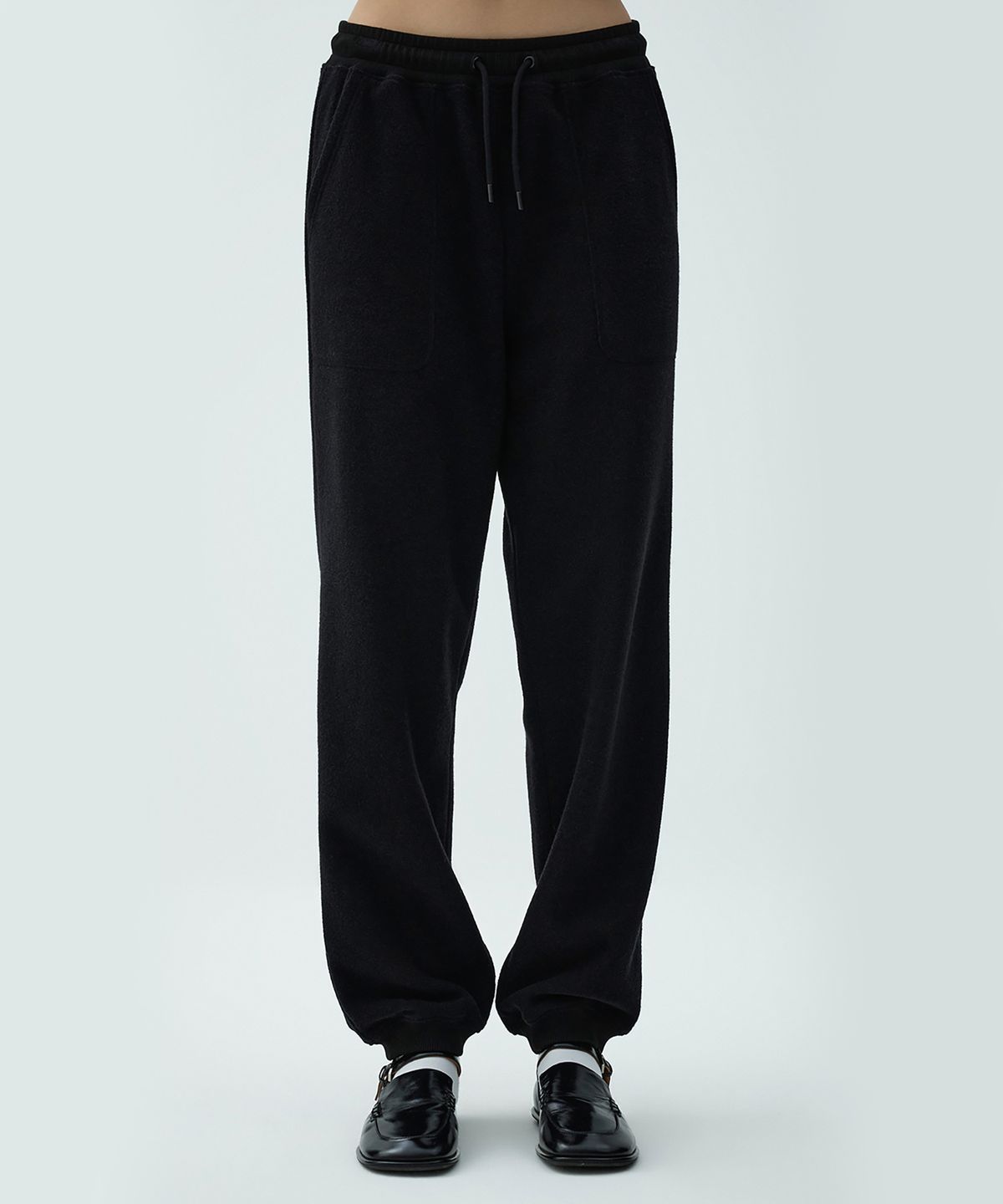 클로브(CLOVE) [25FW clove] Heritage Fleece Jogger Pants (Black)