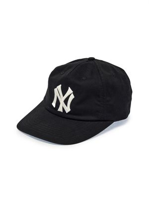 Q핏 언스트럭쳐 볼캡 NY (Black)
