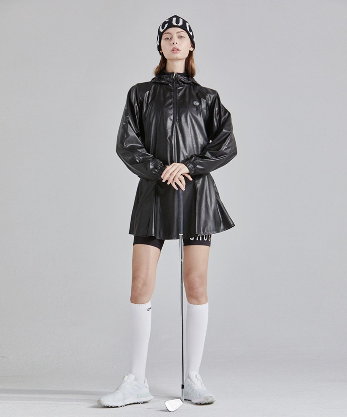 츄쿠츄(CHUCUCHU) CBEFW-SSK001W 글로시 훌 스커트