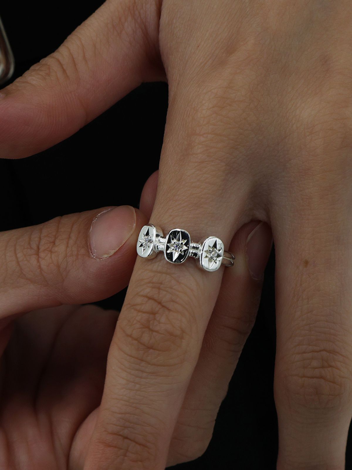 몽드린느(MONDELIGNE) Etoile ring