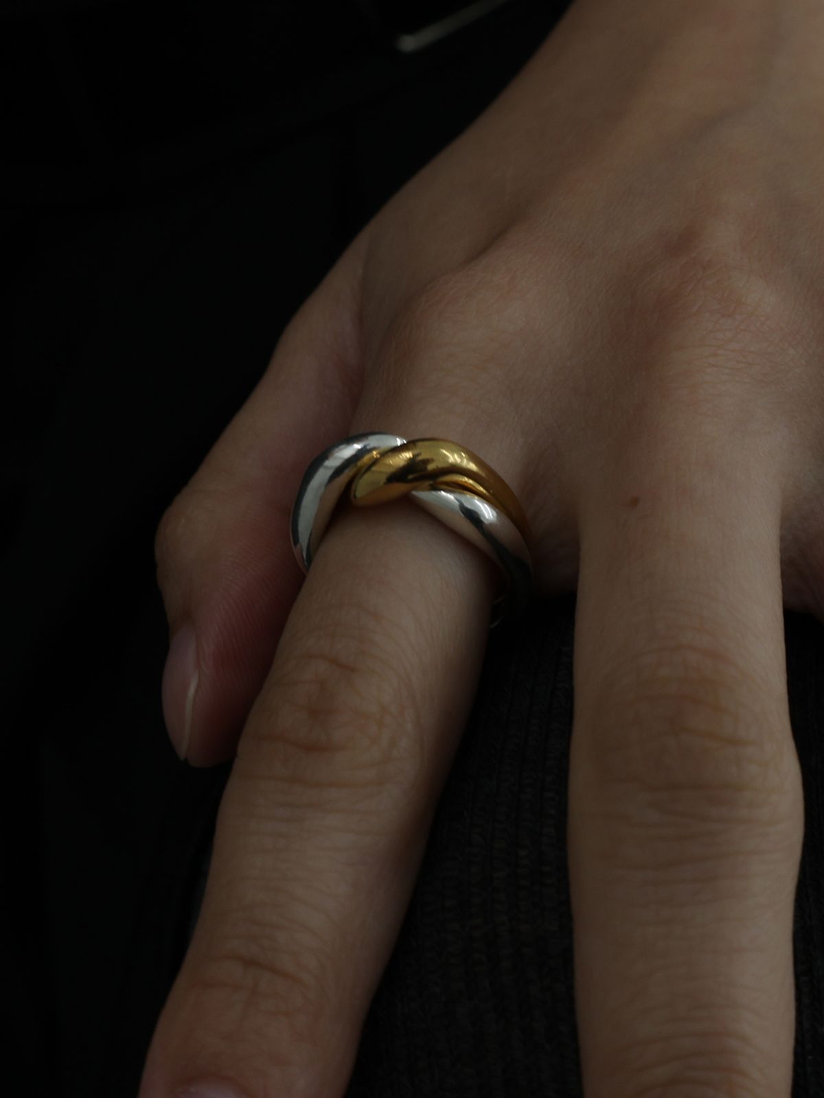 몽드린느(MONDELIGNE) Gemini ring