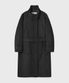 (우먼) 하이넥 울 롱코트_챠콜