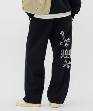 칠흑999 우먼 와이드 스웨트 팬츠 2 Color [ULZT_2005]